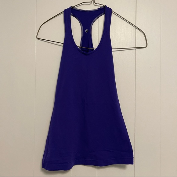 Lululemon purple tank racerback top - Picture 1 of 3